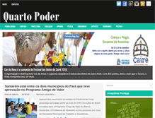Tablet Screenshot of blogquartopoder.com.br